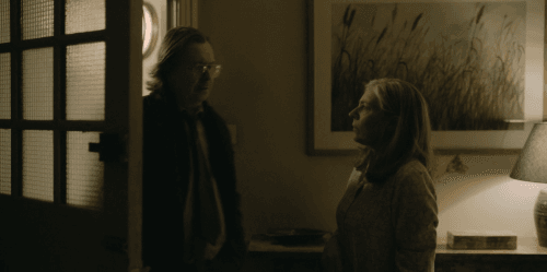 Jackson Lamb and Catherine Standish from Slow Horses