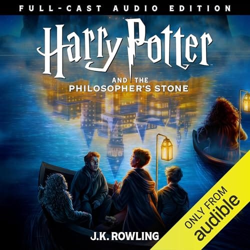 Harry Potter 1 Audiobook Cover